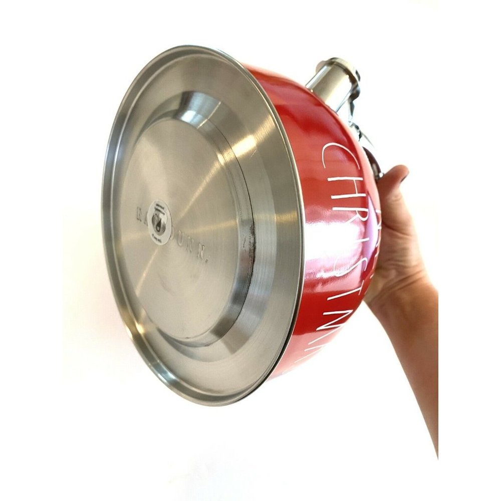 New Rae Dunn by Magenta 2020 Red Tea Kettle - Picture 5 of 10